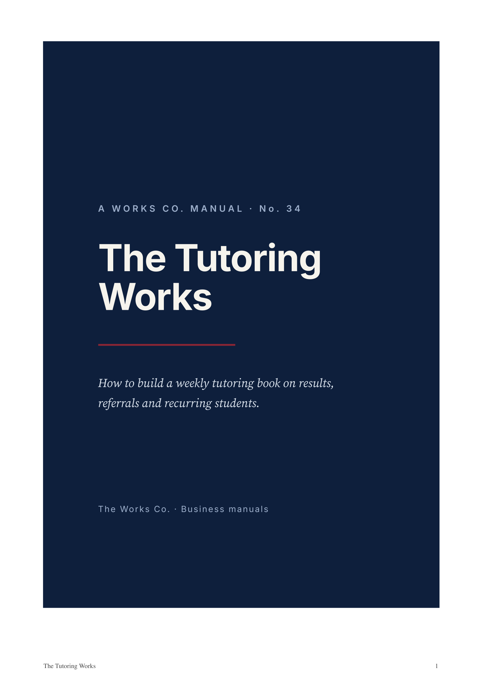 The Tutoring Works